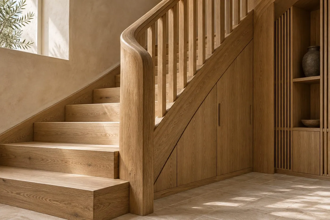 Escalier en bois sur mesure