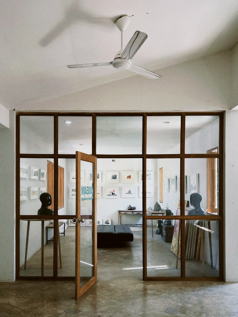 Verrière en chêne