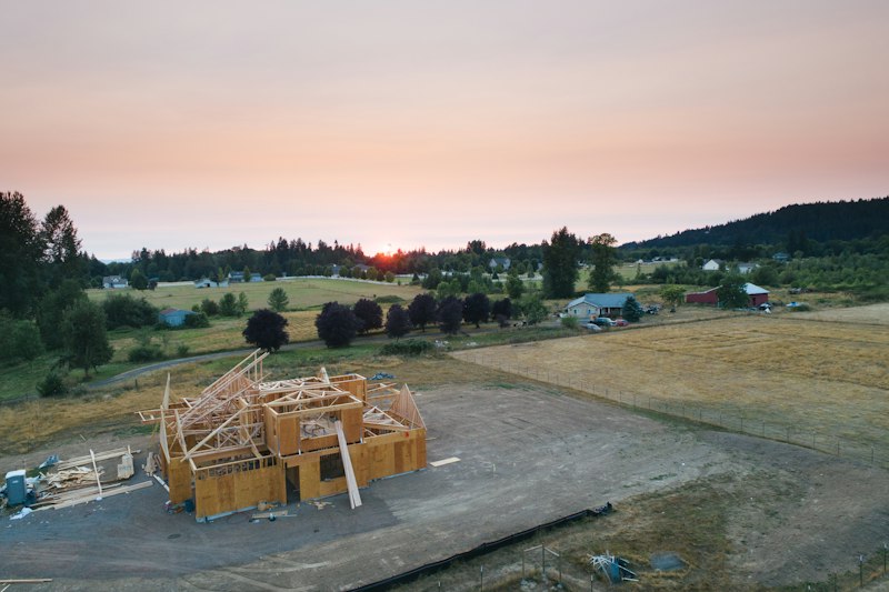 Maison neuve de 120 m² en cours à Limonest